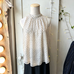 Gentle Fawn // Lenora Blouse Cream Dot