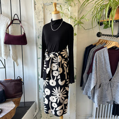 Compania Fantastica // Flower Knit Skirt