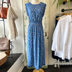 Indi & Cold // British Blue Lace Dress