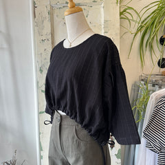 Eve Gravel // Maggie Shirt Black