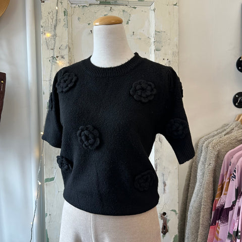 Pink Martini // Rosalyn Sweater Black
