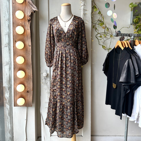 Gentle Fawn // Beatrice Dress Olive Glimmer