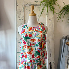 Compania Fantastica // Lotto Bright Floral Print Top
