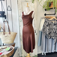 Late by Pink Martini // Aurora Dress Brown