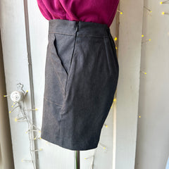 Meemoza // Edie Stretch Cotton Shorts Black