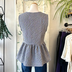Eve Gravel // Judy Top Blue/Mauve