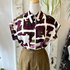 Eve Gravel // Ofelia Shirt Beetroot