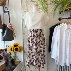 Chlo by Cokluch // Ape Top Organza Plaid Cream