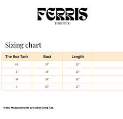 Ferris // Box Tank Yellow Plaid