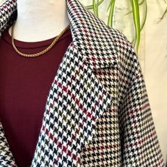 Marigold // Ariane Coat Houndstooth