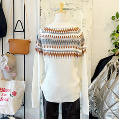 Pink Martini // Carol Sweater White