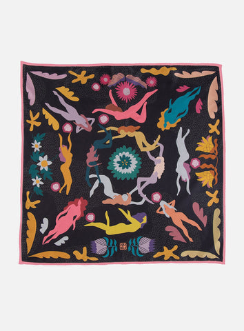 Dora Nola // Neckerchief Chasing Stories 100% Silk
