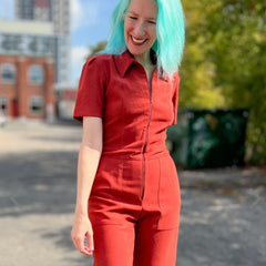 Birds of North America // Tyrranulet Jumpsuit Red Clay