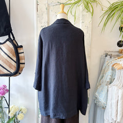 Naïf // Lilia Jacket Navy Linen