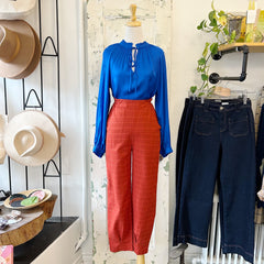 Astrid // Cobalt Fireside Top