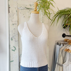 Gentle Fawn // Lizzie Tank White