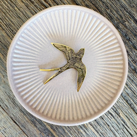 Hoopla // Swallow Brooch