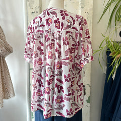 Indi & Cold // Raspberry Blouse