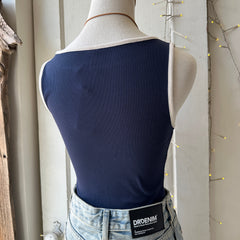 Gentle Fawn // Naia Tank Navy