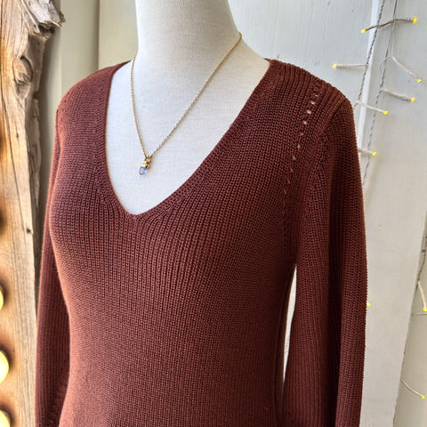 Gentle Fawn // Hailey Sweater Mahogany