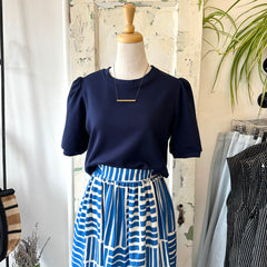 Marigold // Celine Top Navy