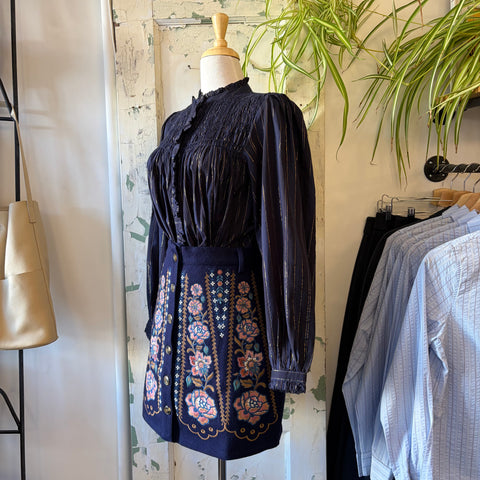 Louizon // Fageo Navy Skirt
