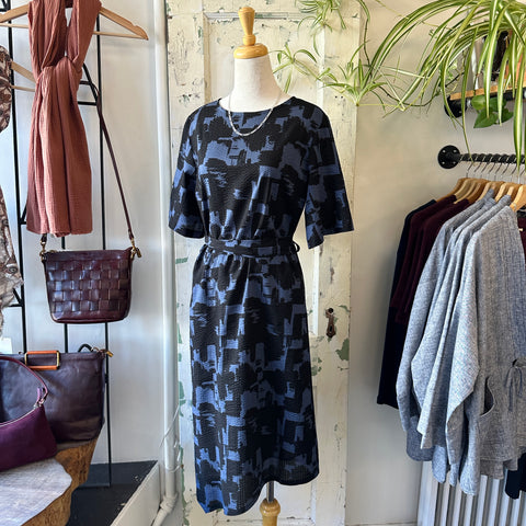 Dagg & Stacey // Calloway Dress Black/Indigo