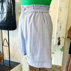 Eve Gravel // Line Shorts Smoky Blue