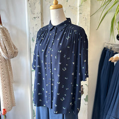 Des Petits Hauts // Elais Blouse Blueberry