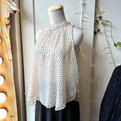 Gentle Fawn // Lenora Blouse Cream Dot