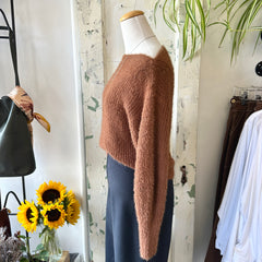 Pink Martini // Delcy Sweater Brown