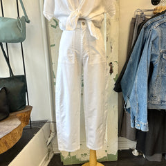 Mus and BomBon // Korong Pant White