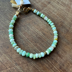 Hailey Gerrits // Aqua Bracelet