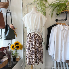 Chlo by Cokluch // Ape Top Organza Plaid Cream