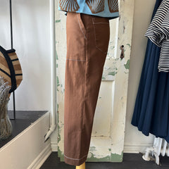 Marigold // Rocky Pants Brown Denim