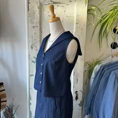 Dagg & Stacey // Muir Button Up Dark Denim