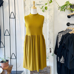 Melow // Irene Dress Chartreuse