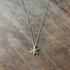 Hawkly // Flora Necklace Bronze
