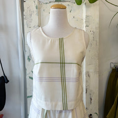 Eve Gravel // Henderson Top Summer Tartan
