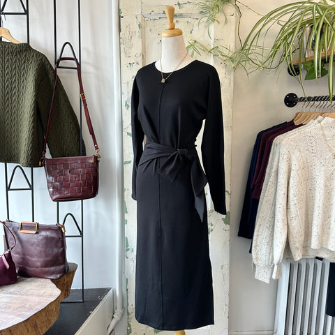 Indi & Cold // Black Knotted Dress