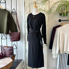 Indi & Cold // Black Knotted Dress