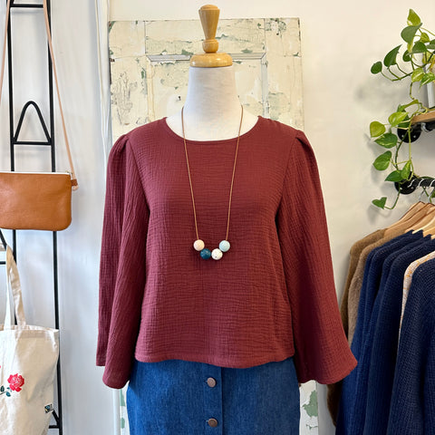 Melissa Nepton // Marley Blouse White