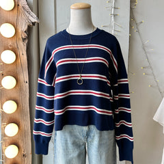 Gentle Fawn // Echo Pullover Navy Stripes