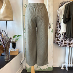 Indi & Cold // James Pants Military Green Check
