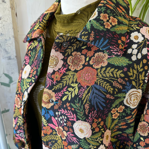 Minus // Floral Tapestry Bomber Jacket