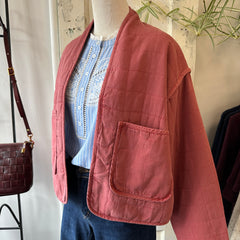 Indi & Cold // Quilted Jacket Clay