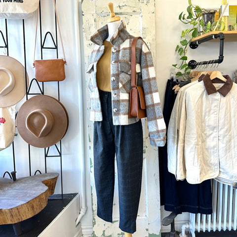 Pink Martini // Delilah Coat Grey