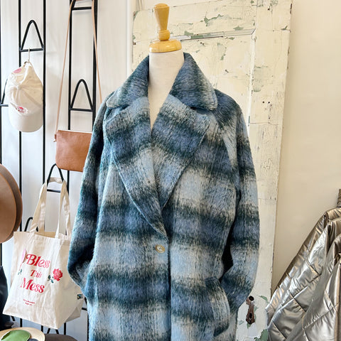 Redsky // Maxi Plaid Coat