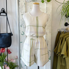 Eve Gravel // Henderson Top Summer Tartan