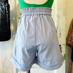 Eve Gravel // Line Shorts Smoky Blue